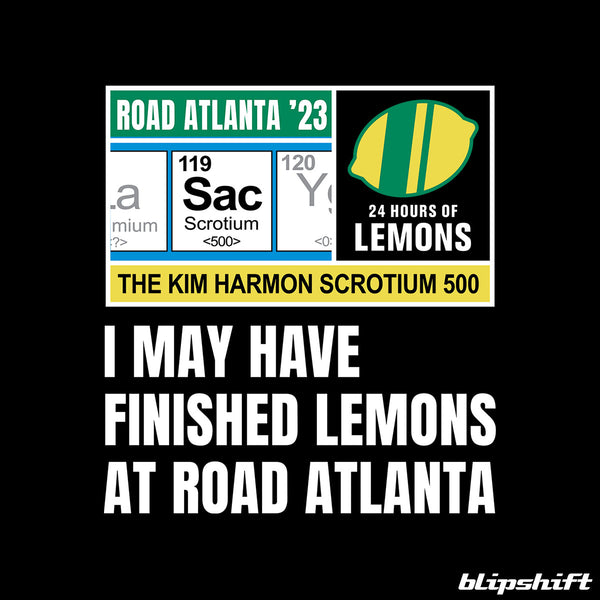 Product Detail Image for Lemons Road Atlanta 2023