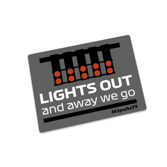 Lights Out Sticker