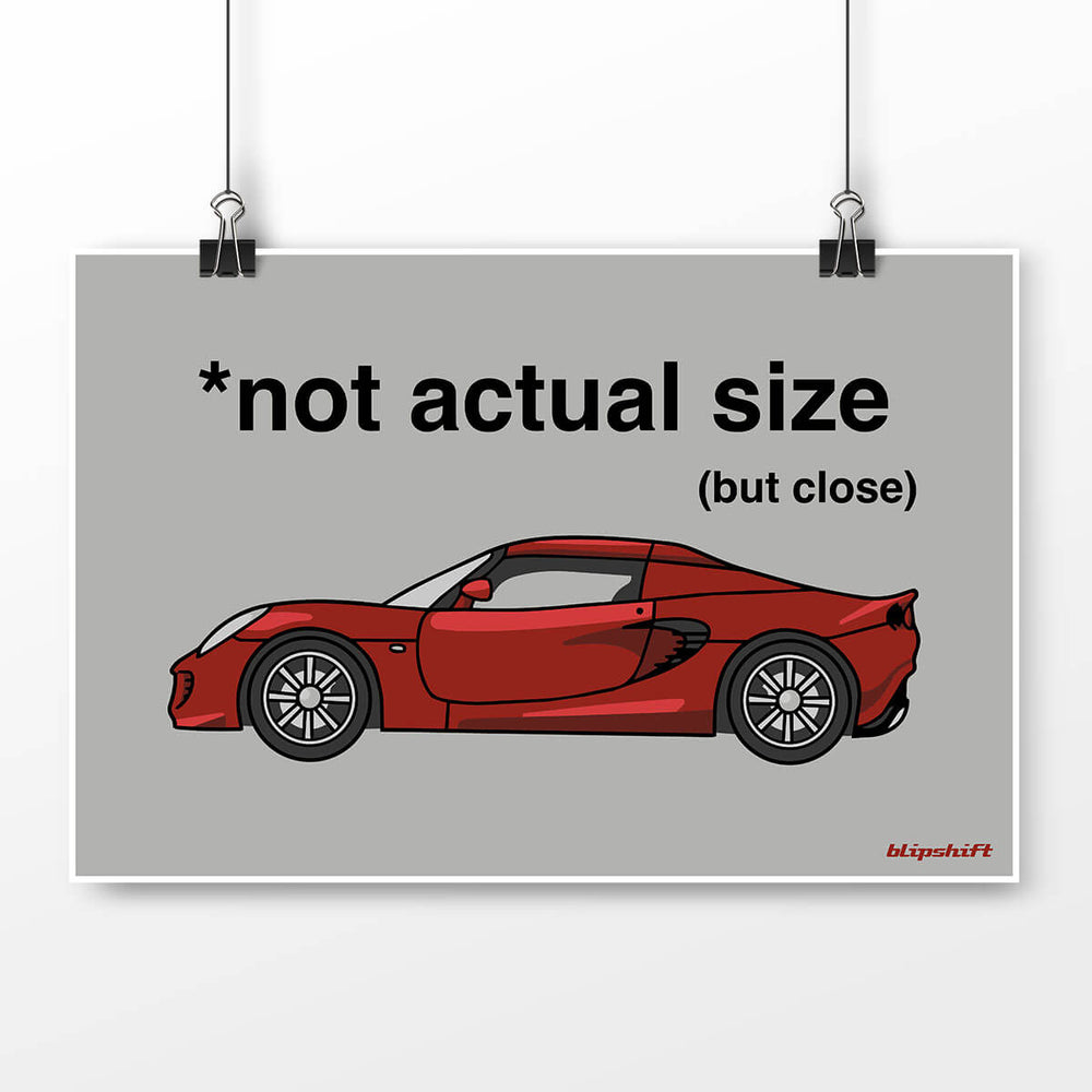 Like a Glove Red Poster