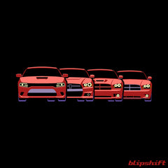 Lineage of Muscle Sedan Design by  Nick Singer