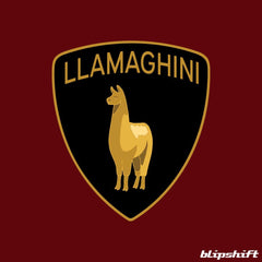 Llamaghini VI is type of T-shirt and related is to this product 