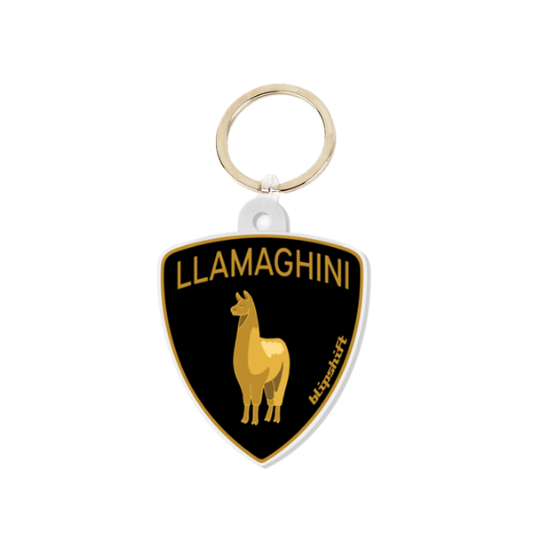 Llamaghini Keychain Product Image 1