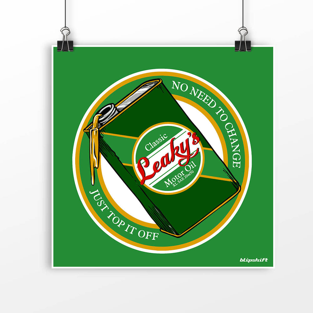 Long Leaky Life Poster
