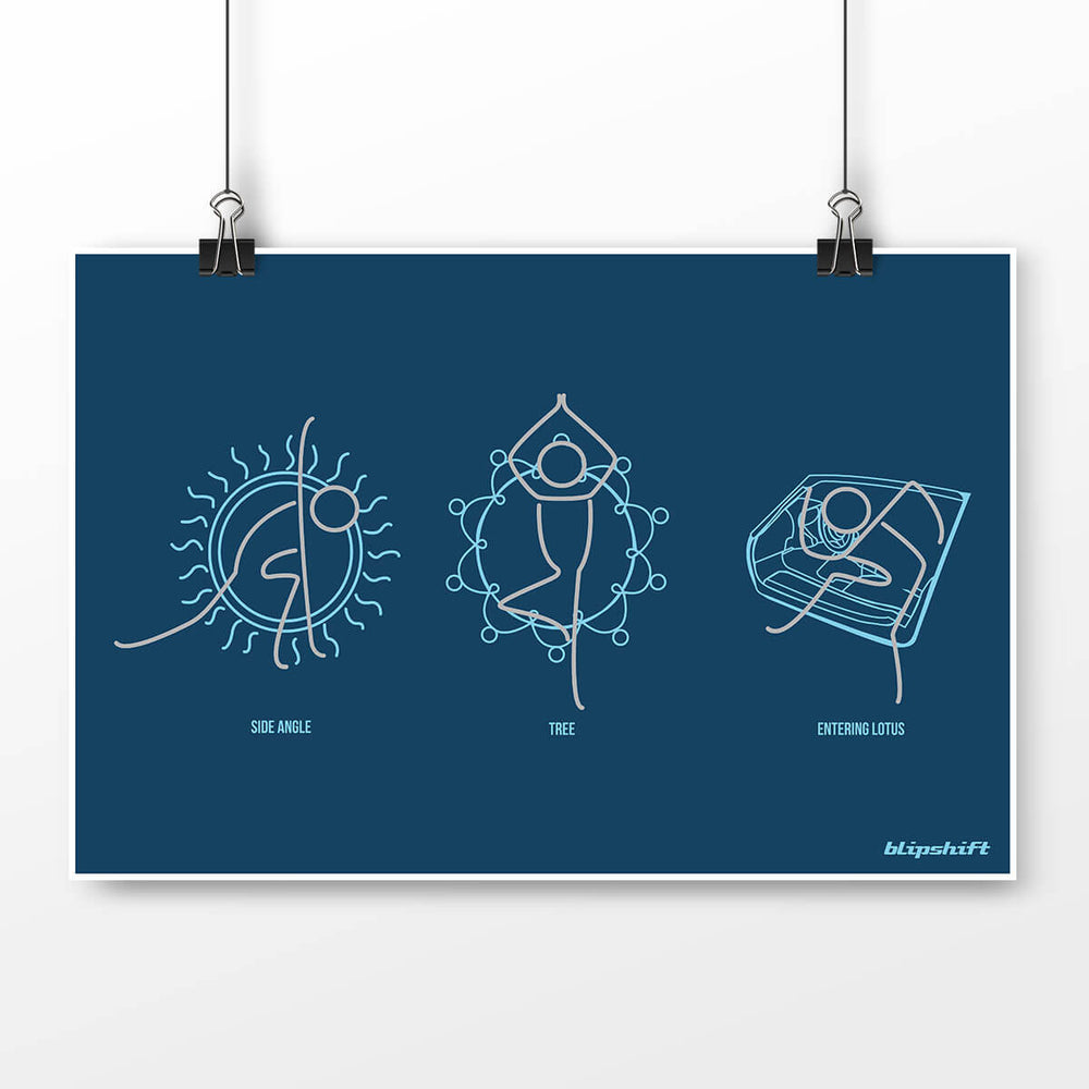 Lotus Position III Poster