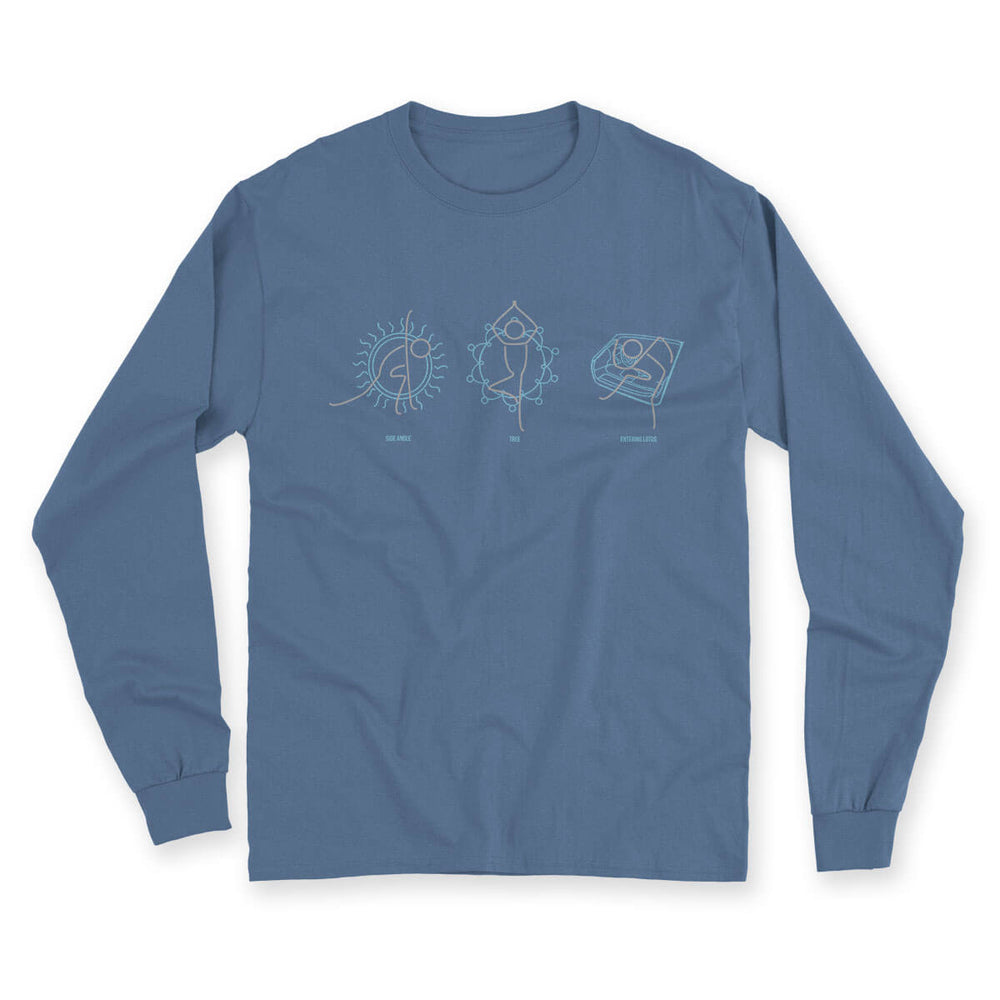 Lotus Position III Men's Long Sleeve