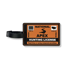 Apex Hunting License Luggage Tag