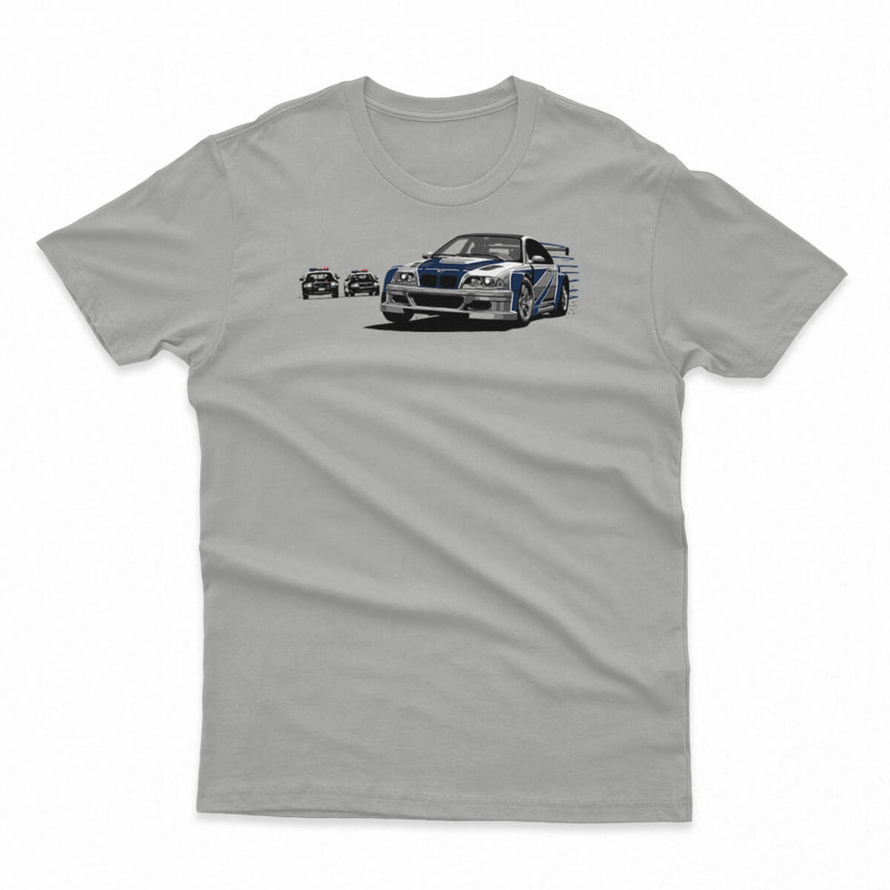 M Wanted - An E46 GTR video game car enthusiast shirt
