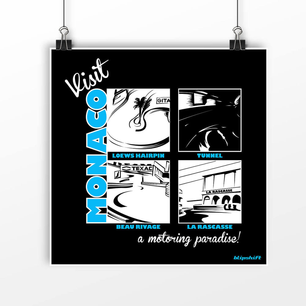 Motoring Paradise Poster