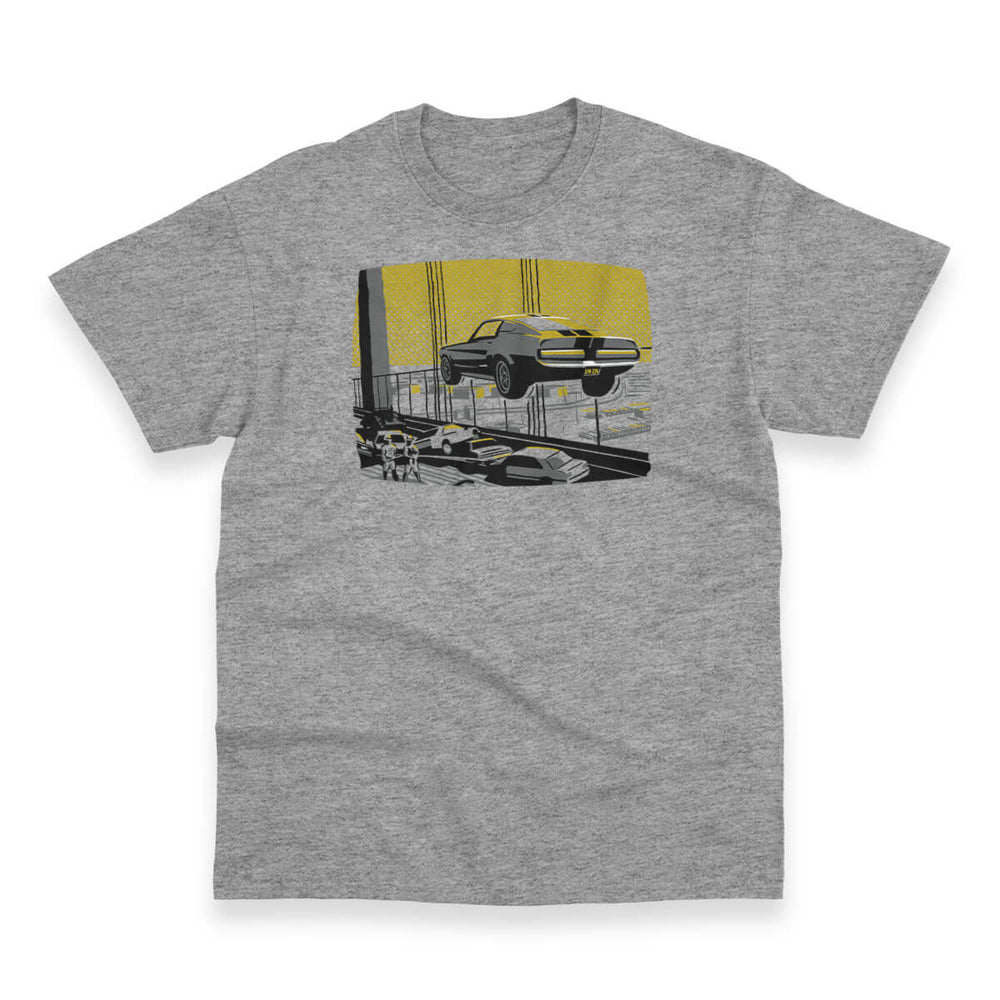 Movie-stang Gone Men's Heavy Duty Tee