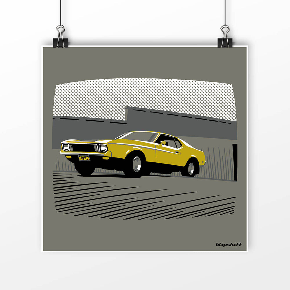 Movie-stang Mach Poster