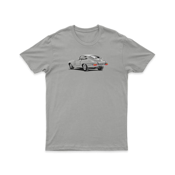 One Classy Grey Coupe - A classic British car enthusiast shirt | blipshift