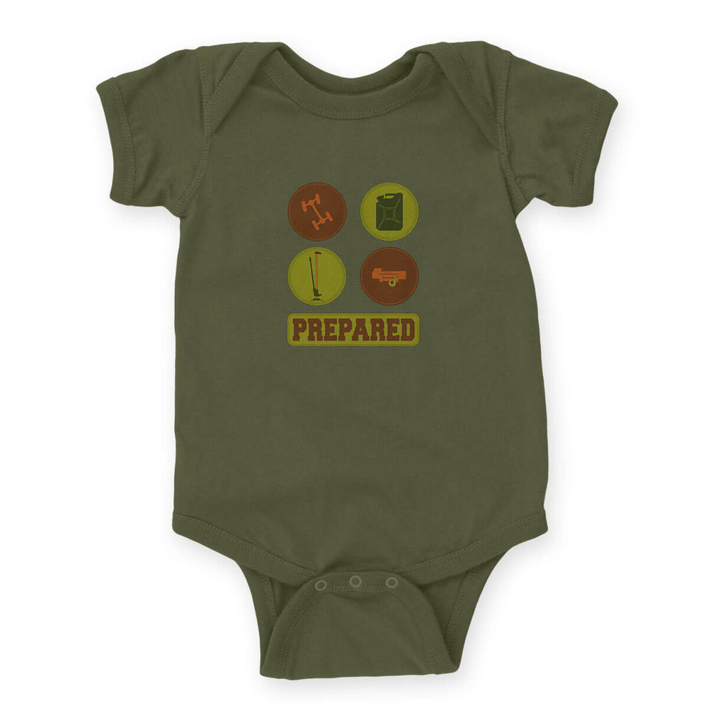 Overlanding Badge Onesie