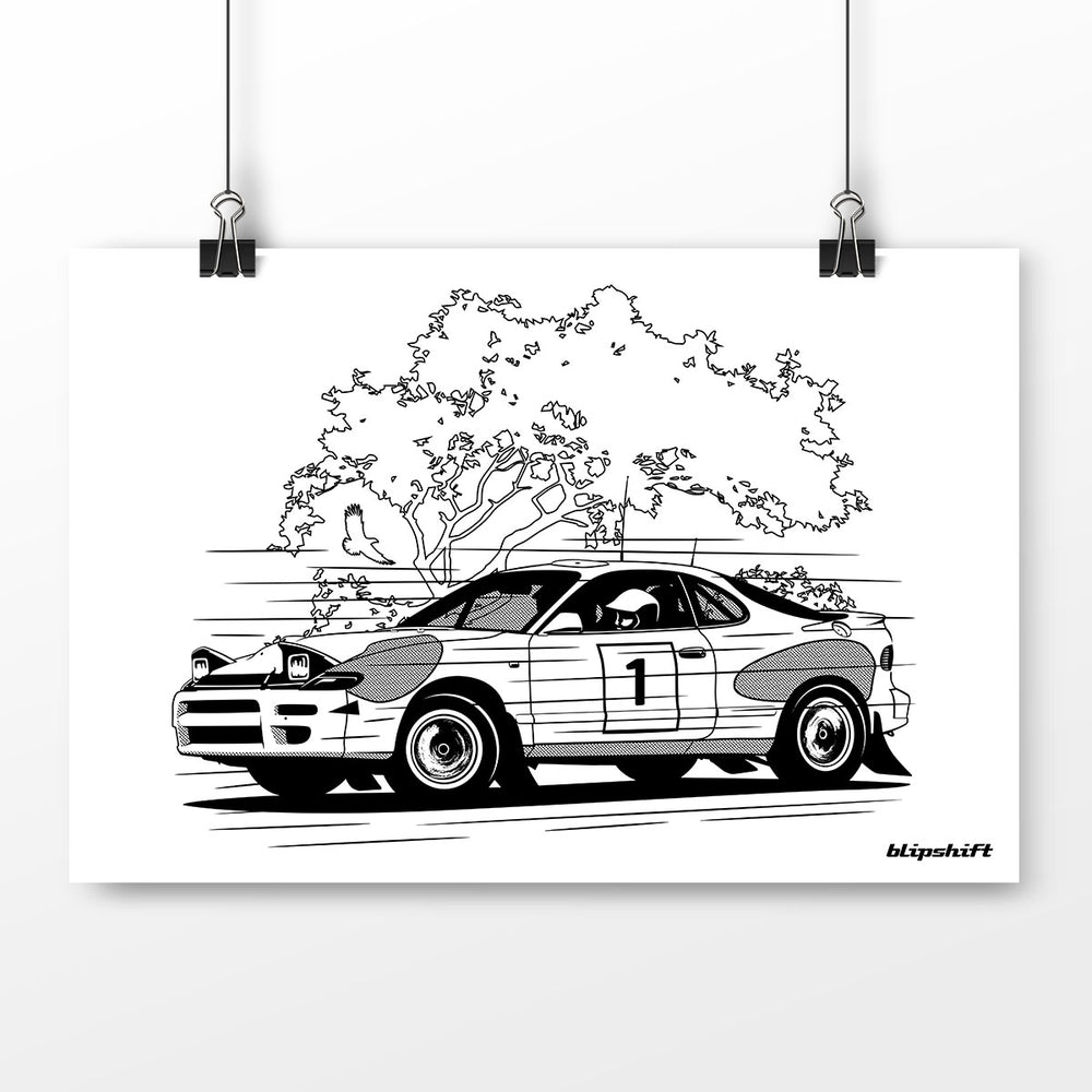 Pace Note Turner Poster