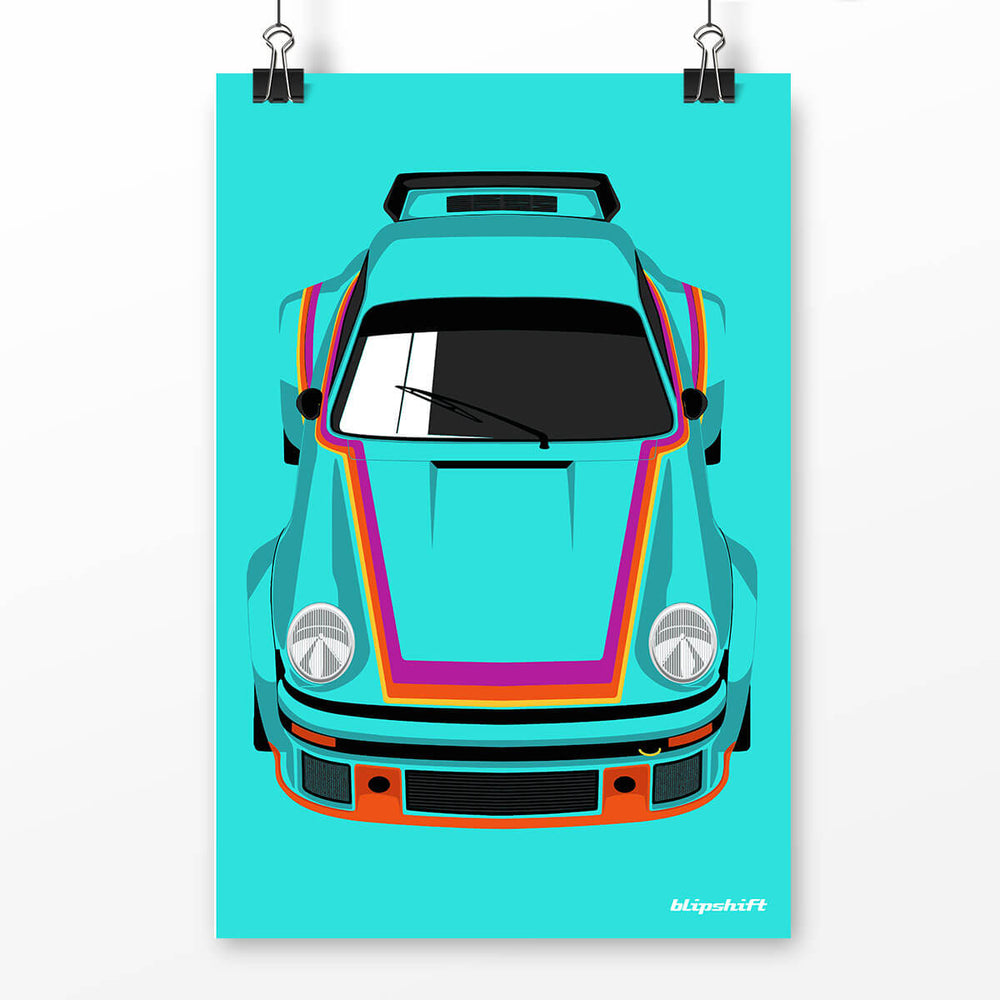 Painterly P Poster