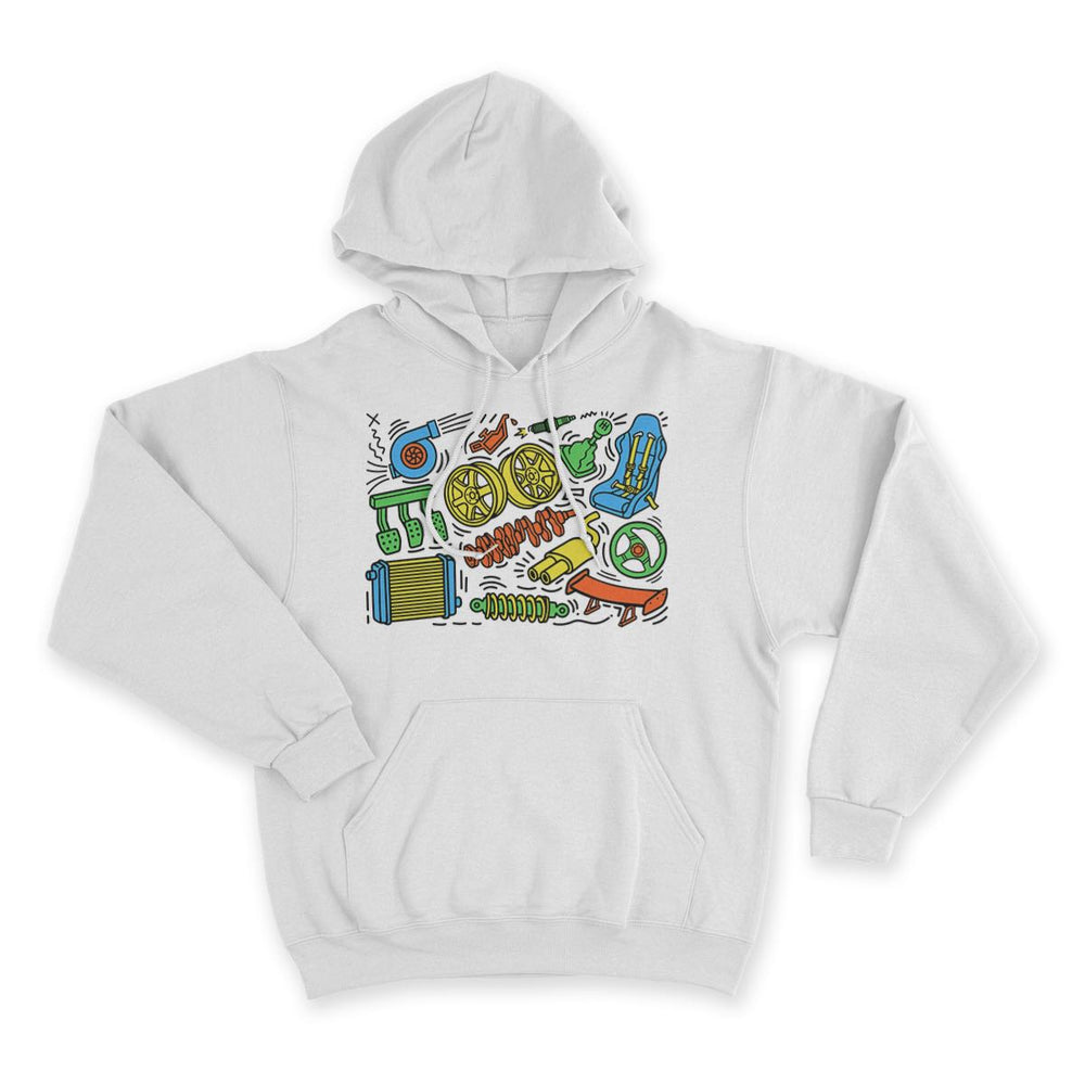 Parts in Rhythm Hoodie