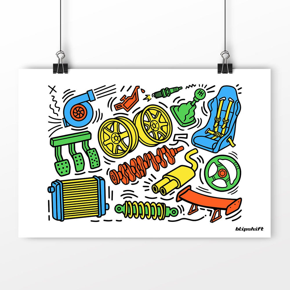 Parts in Rhythm Poster