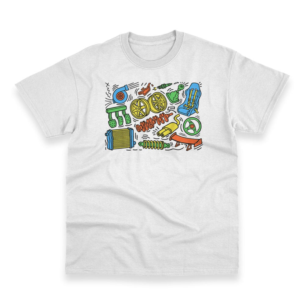 Parts in Rhythm Men's Heavy Duty Tee