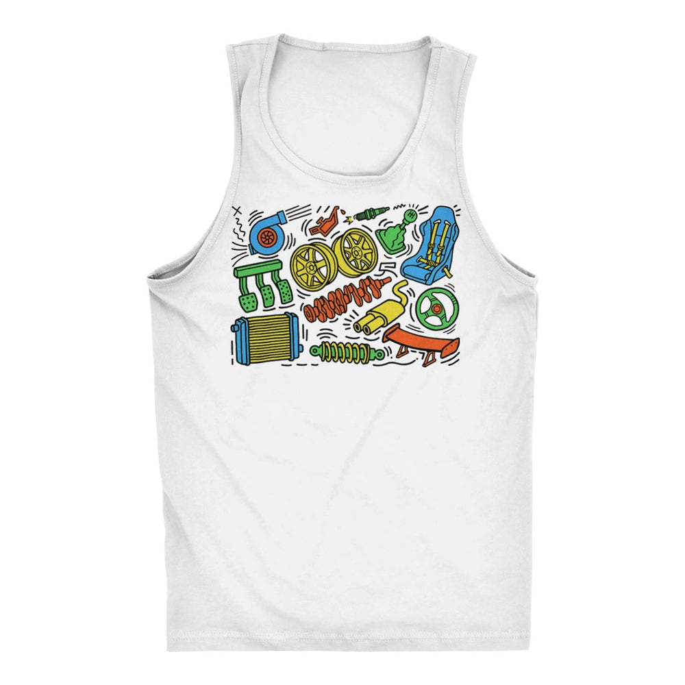 Parts in Rhythm Men's Tank