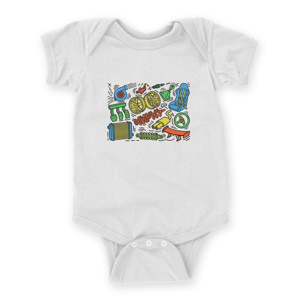 Parts in Rhythm Onesie