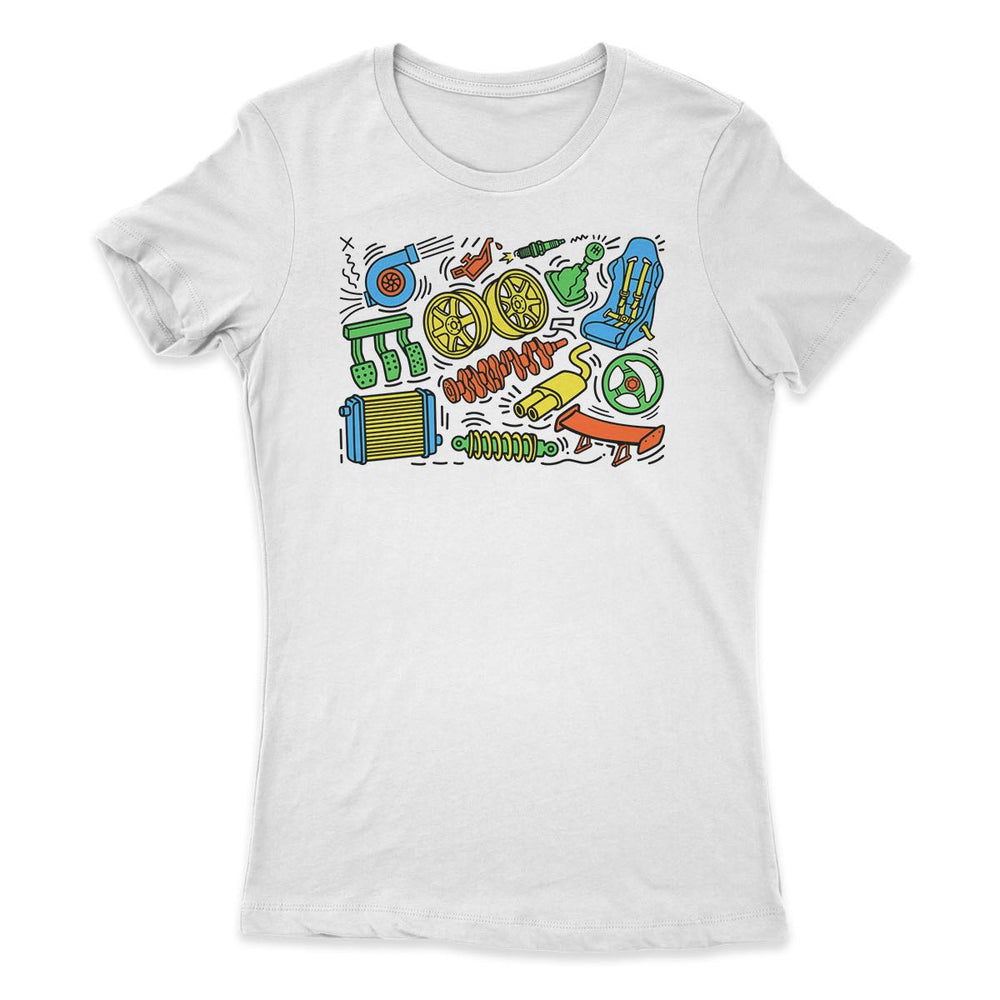 Parts in Rhythm Women's Tee