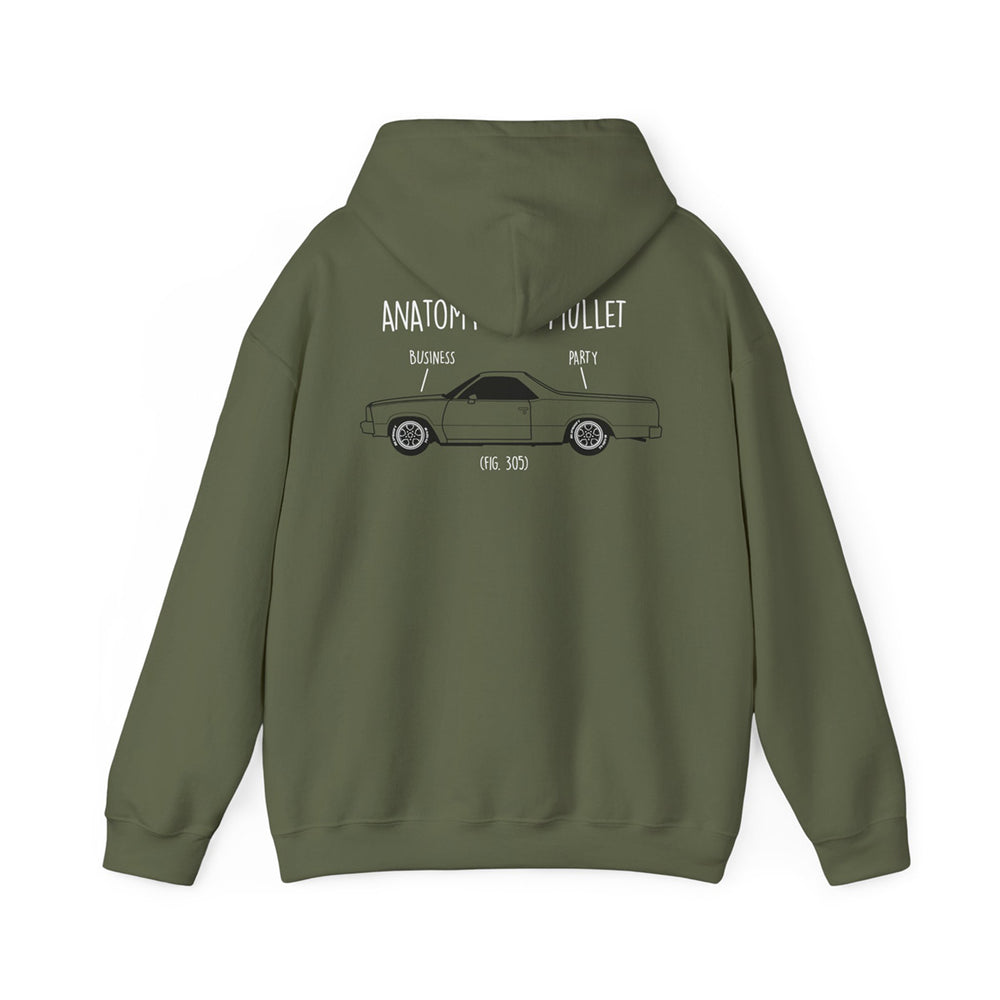 Party in the Back Backprint Hoodie
