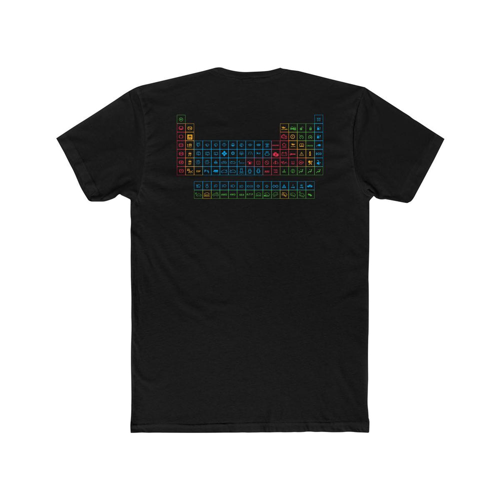 Periodic Maintenance Backprint Men's Fitted Tee