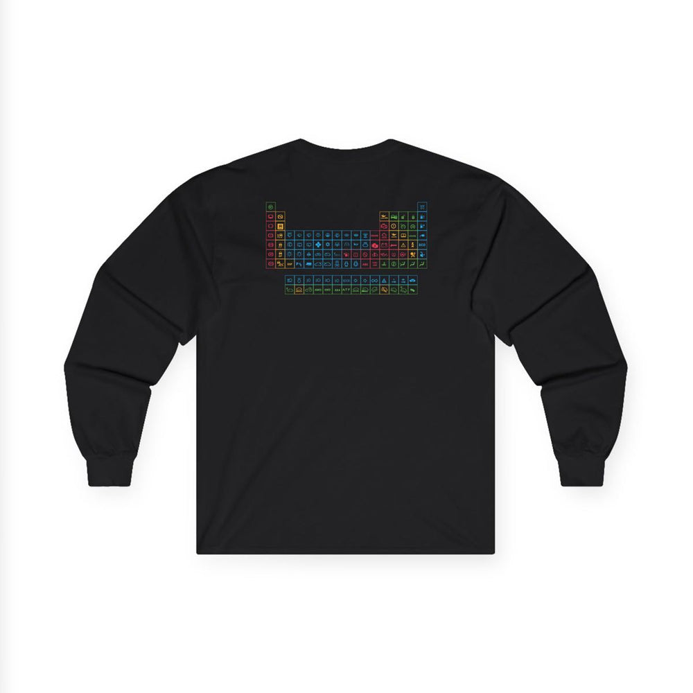 Periodic Maintenance Backprint Men's Long Sleeve