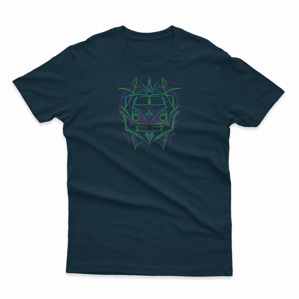 Pinstripe Bus II Men's Fitted Tee