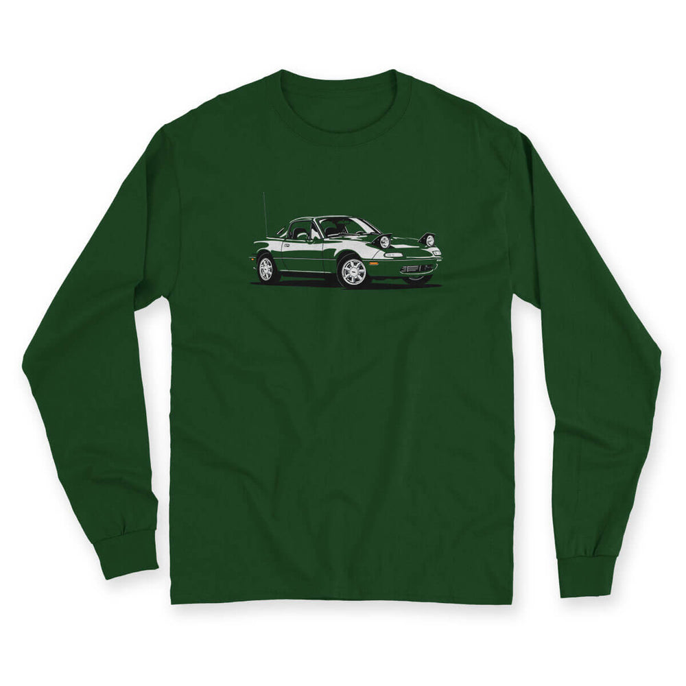 Pop-up of Color Green Men's Long Sleeve