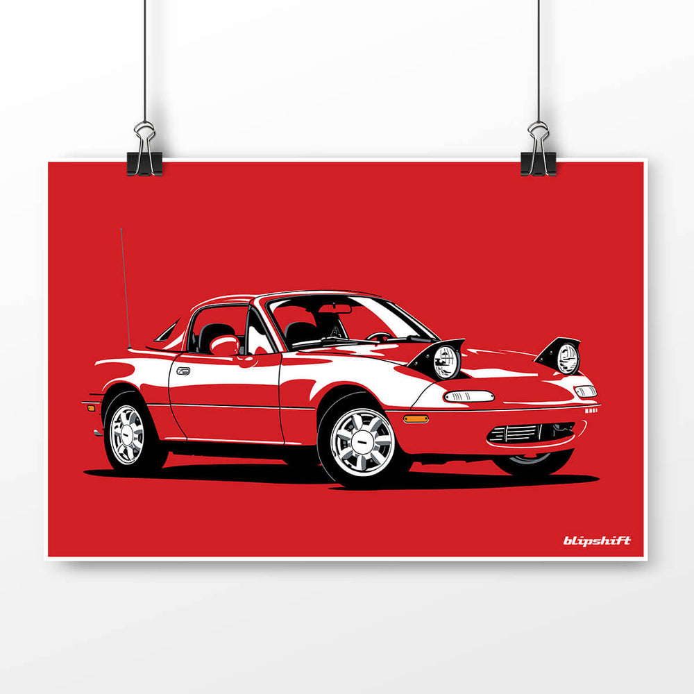 Pop-up of Color Red Poster