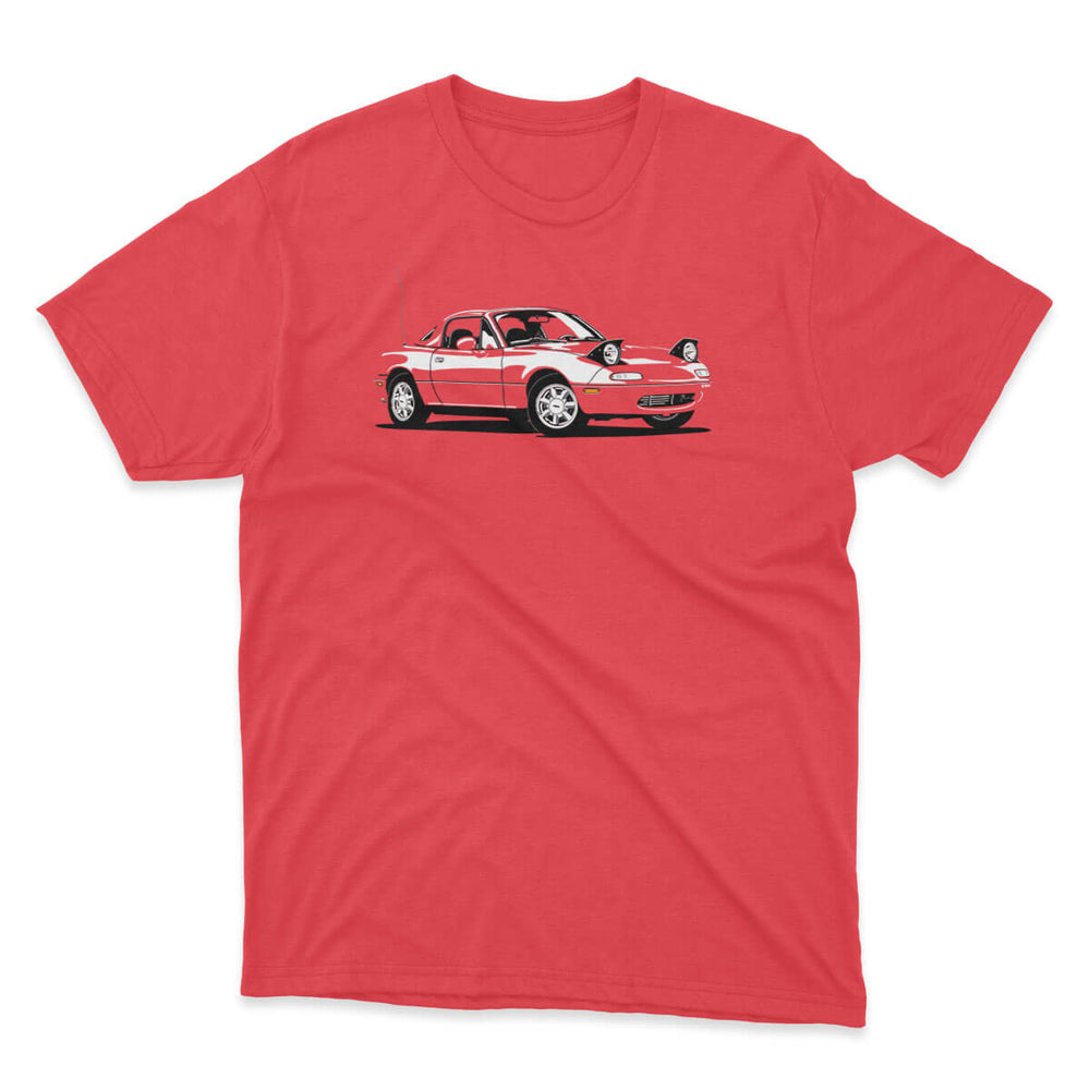 Pop-up of Color Red Men's Premium Tri-blend