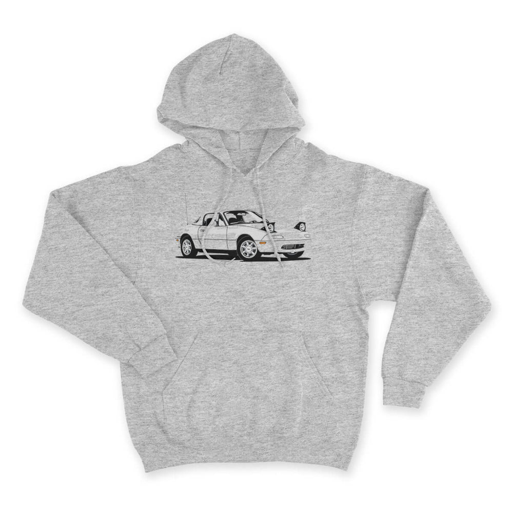 Pop-up of Color Silver Hoodie
