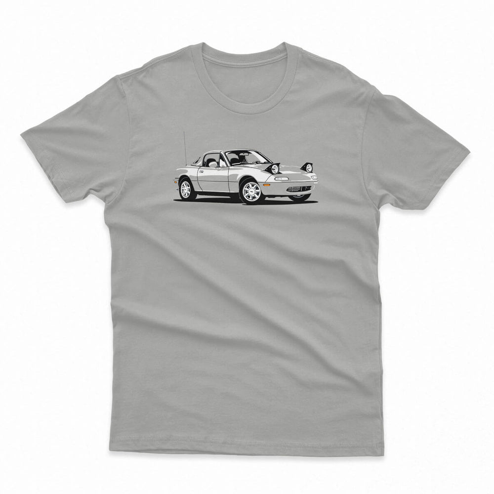 Pop-up of Color Silver Men's Fitted Tee