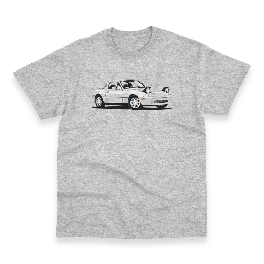 Pop-up of Color Silver Men's Heavy Duty Tee