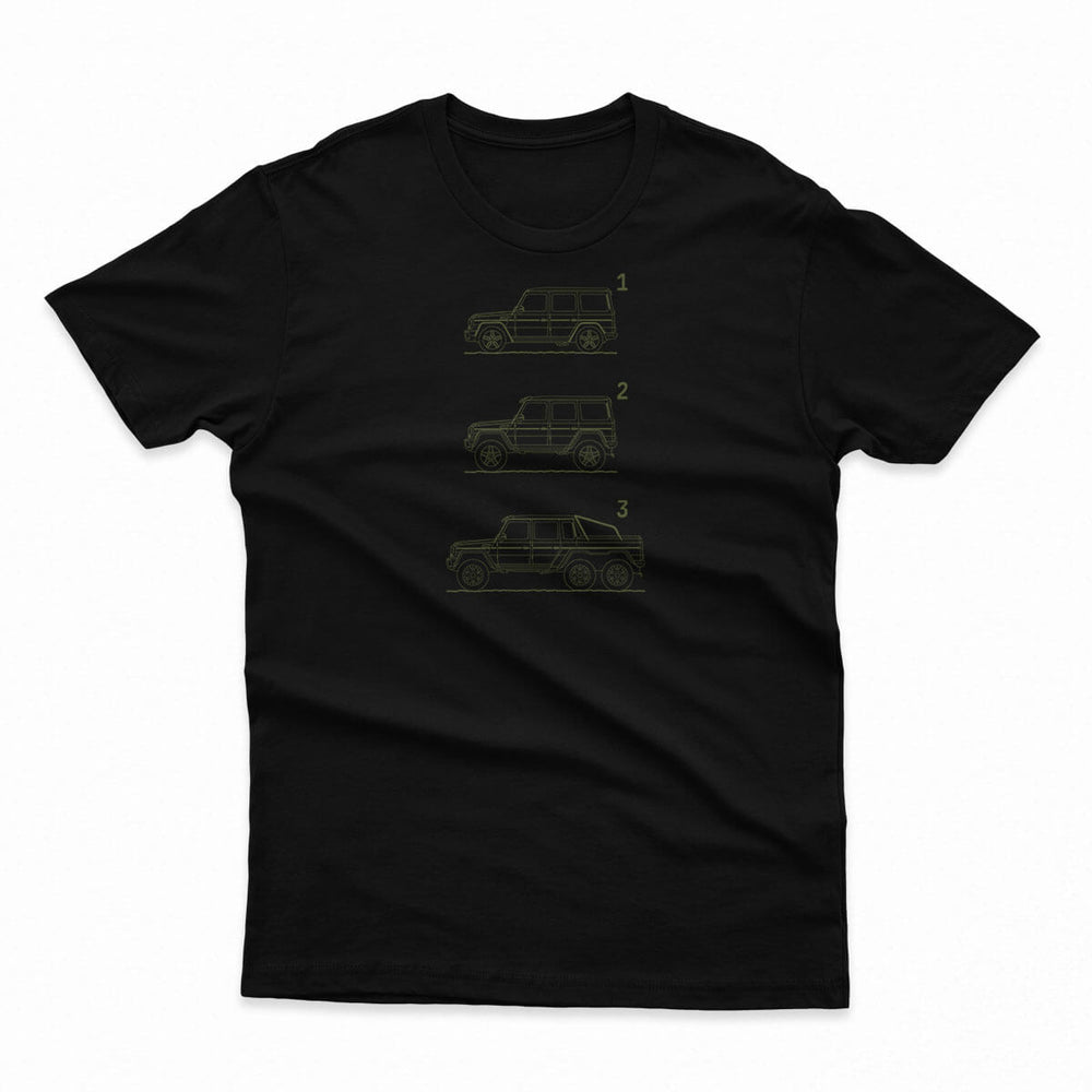 Power of G Black Men's Fitted Tee