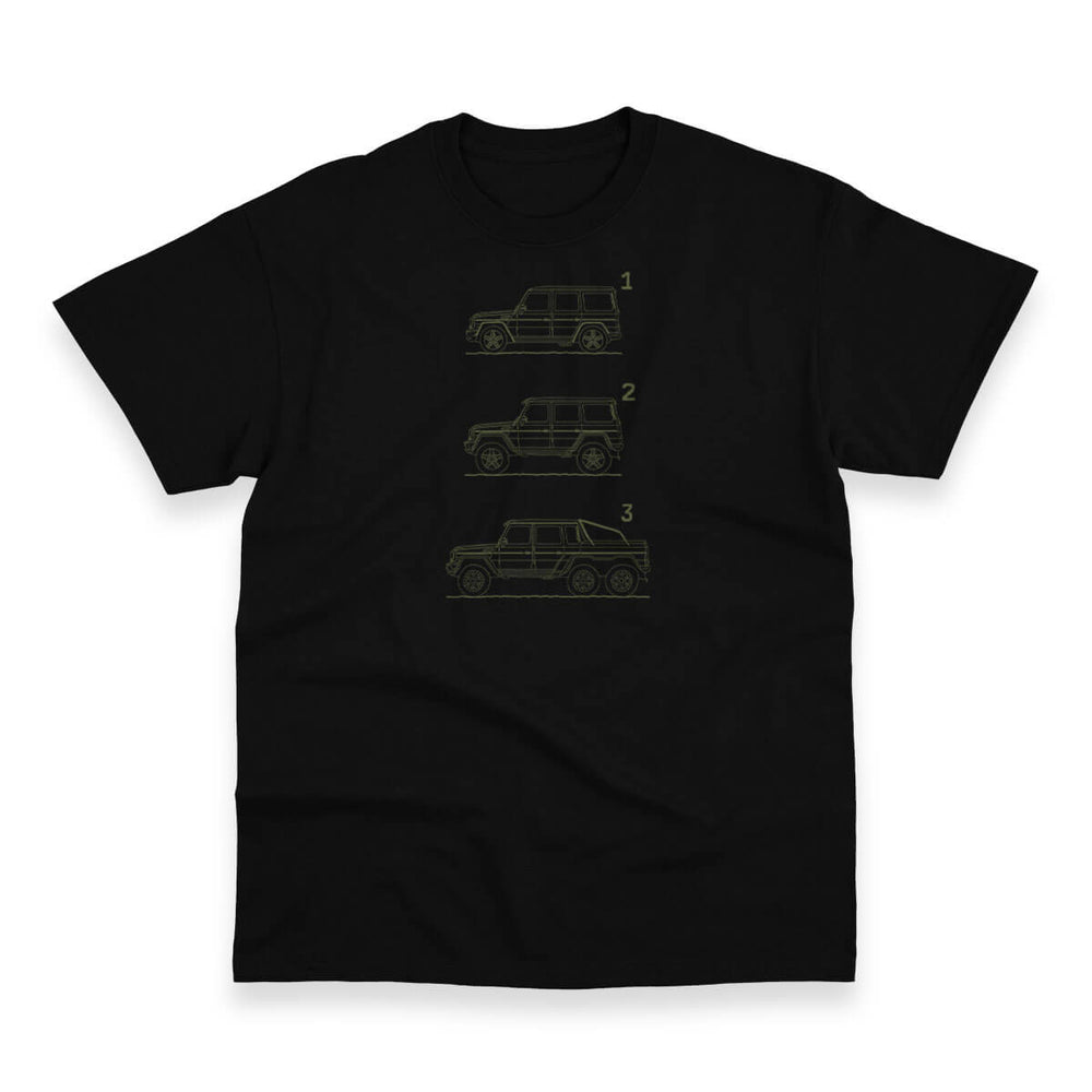 Power of G Black Men's Heavy Duty Tee