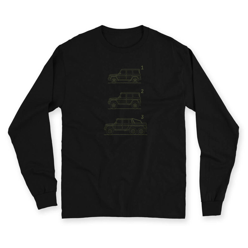 Power of G Black Men's Long Sleeve