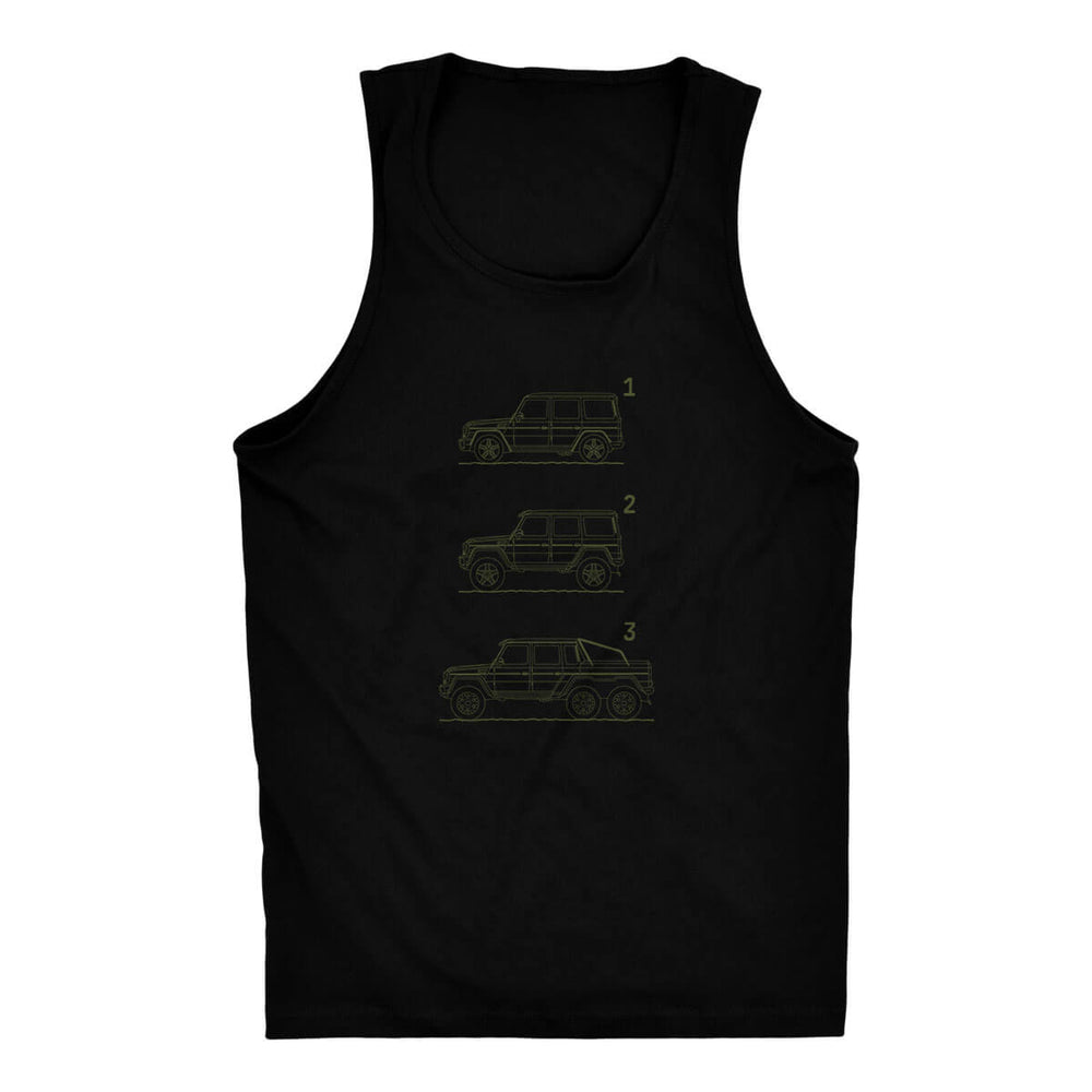 Power of G Black Men's Tank