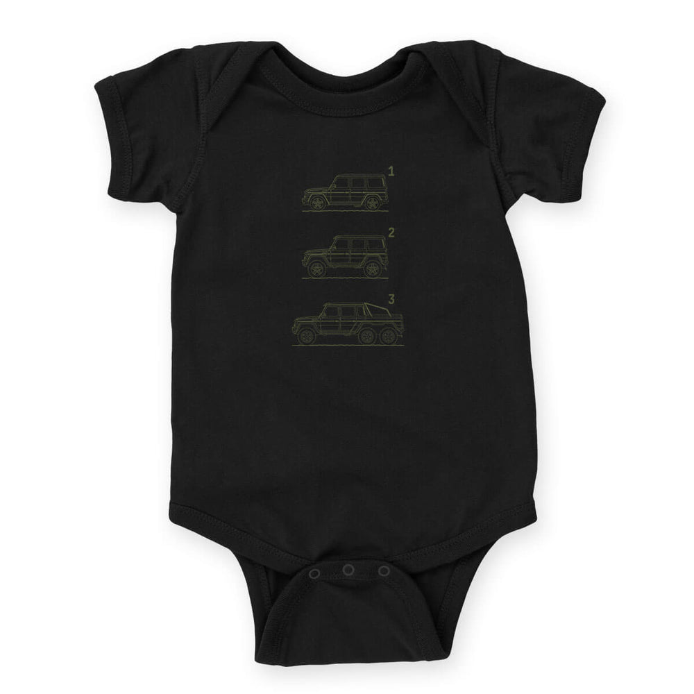 Power of G Black Onesie