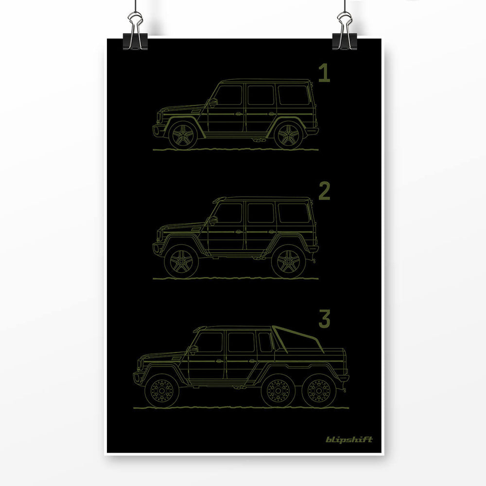 Power of G Black Poster