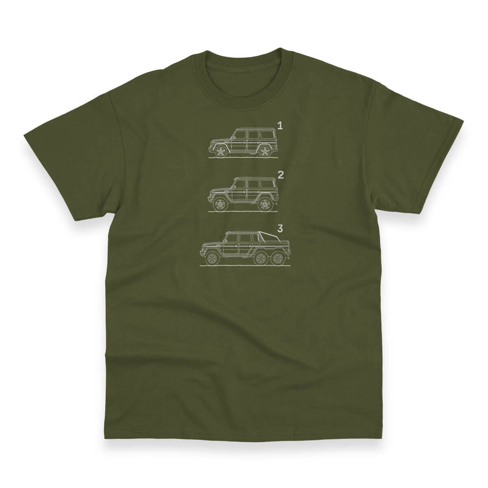 Power of G Green Men's Heavy Duty Tee