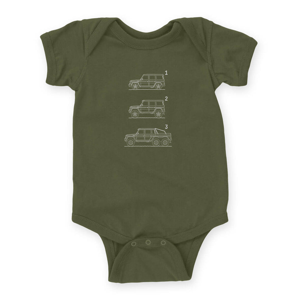 Power of G Green Onesie