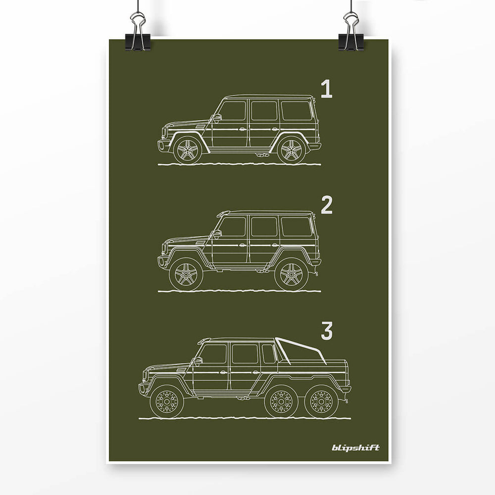 Power of G Green Poster
