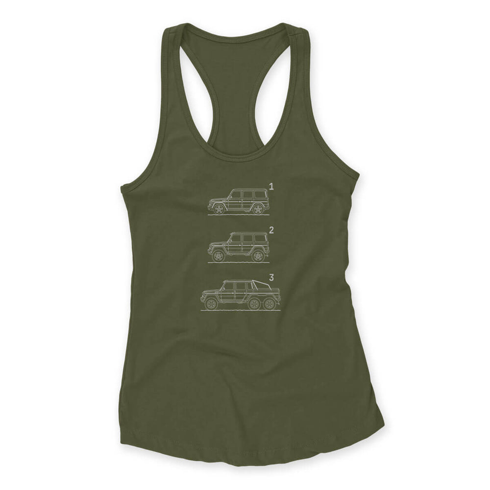 Power of G Green Women's Tank