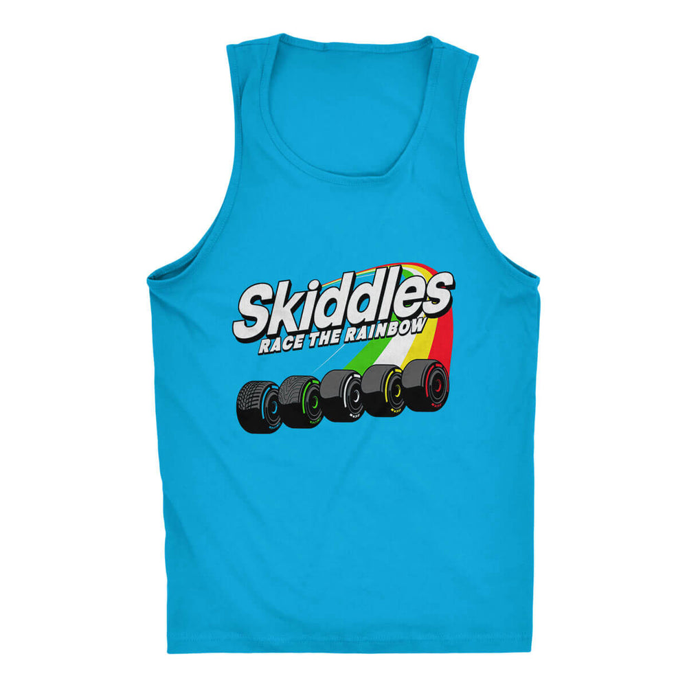 Race The Rainbow III Men's Tank