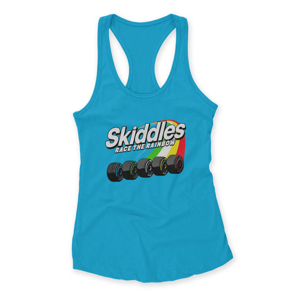 Race The Rainbow III Women's Tank