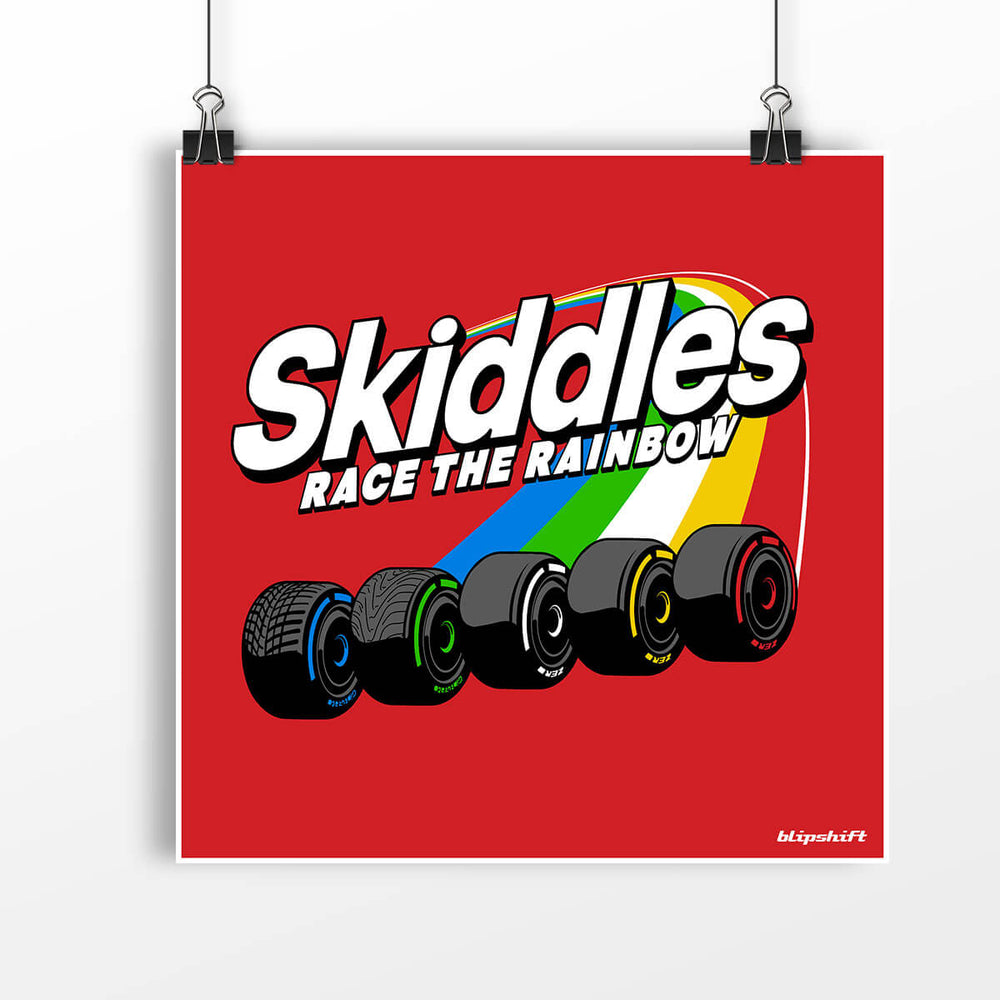 Race The Rainbow Poster