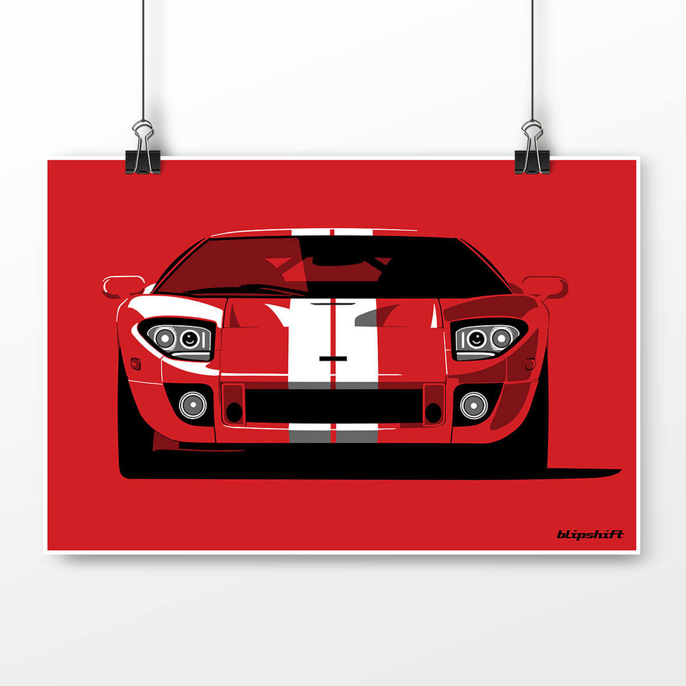 Resto-Facto Red Poster