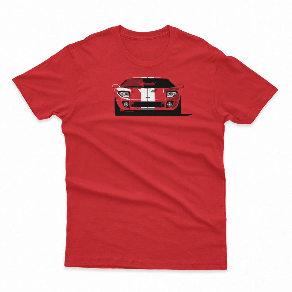 Resto-Facto Red Men's Fitted Tee