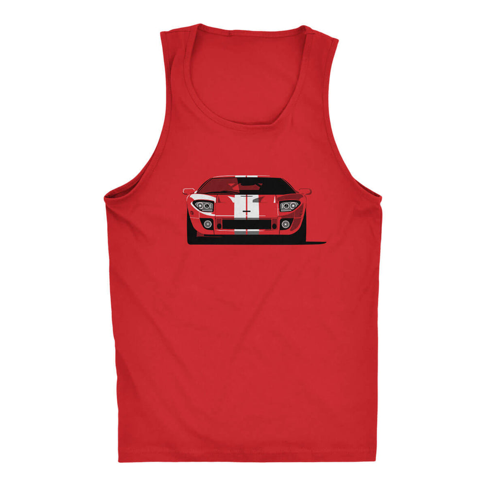 Resto-Facto Red Men's Tank
